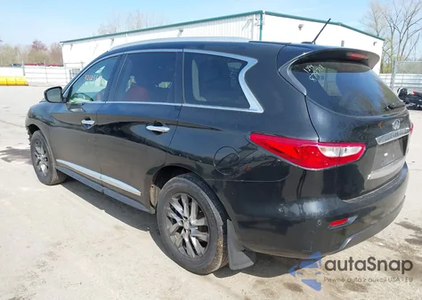 2013 Infiniti Jx35 z USA, uszkodzony, nr VIN 5N1AL0MM6DC311294